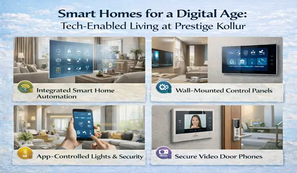 Smart Homes for a Digital Age: Tech-Enabled Living at Prestige Kollur