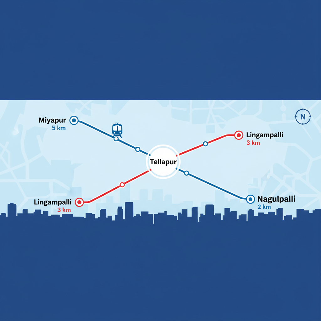 Which Metro is Near to Tellapur