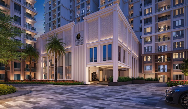 Prestige Kollur Entrance View